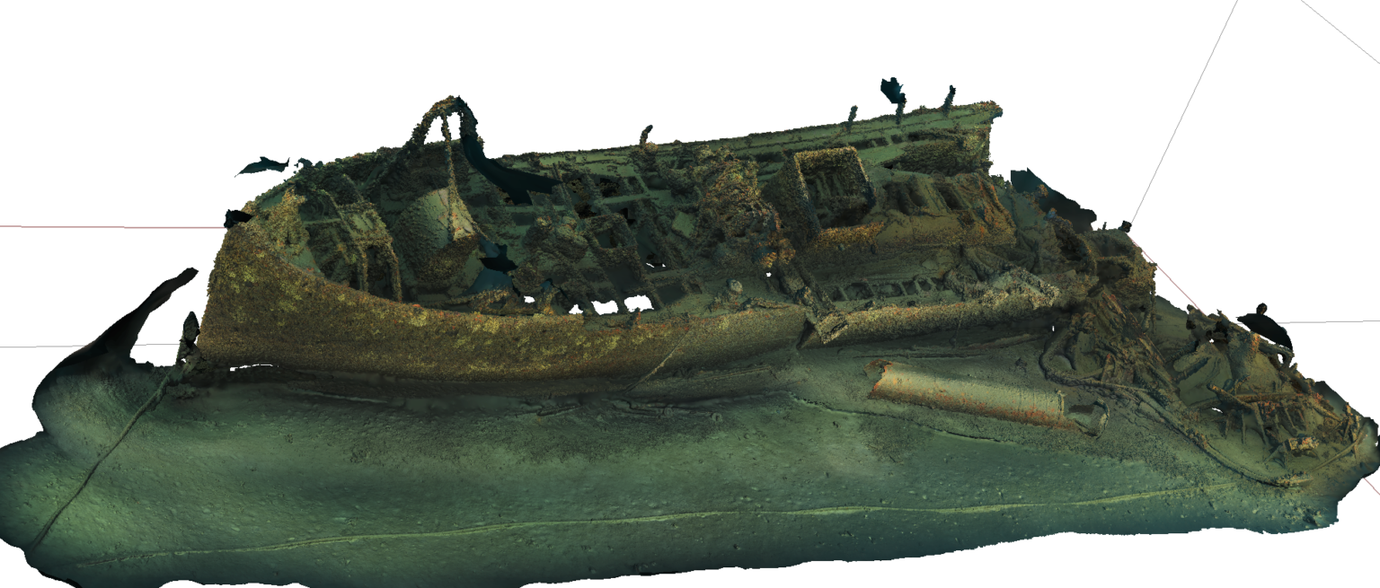 LANDSCAPE SCALE PHOTOGRAMMETRY: WRECKS - SEPTENTRION ENVIRONNEMENT