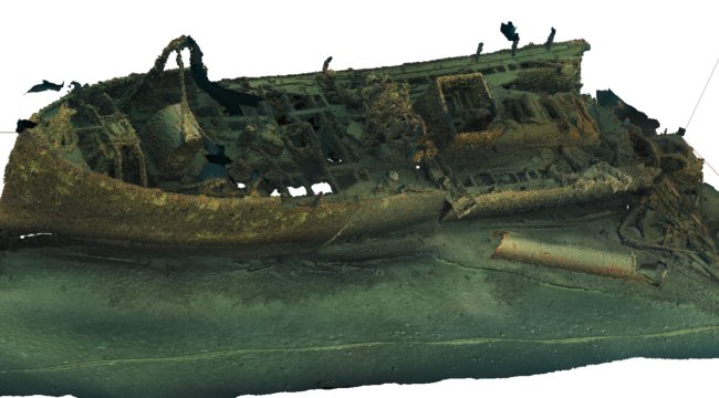 LANDSCAPE SCALE PHOTOGRAMMETRY: WRECKS